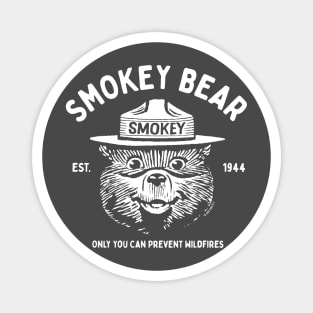 OFFICIALLY LICENSED Smokey Bear Vintage Logo Magnet